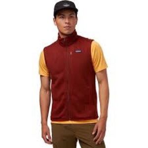 Patagonia Oxford red Better Sweater fleece vest